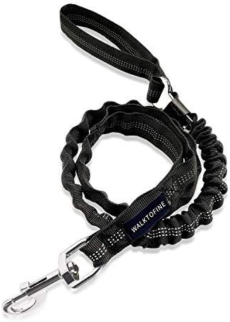 WALKTOFINE Dog Harness, No Pull Reflective Adjustable Dog Harnesses with 7 Leash Clips, Dog Vest Harness with Easy Control Handle for Small Medium Large Dogs
