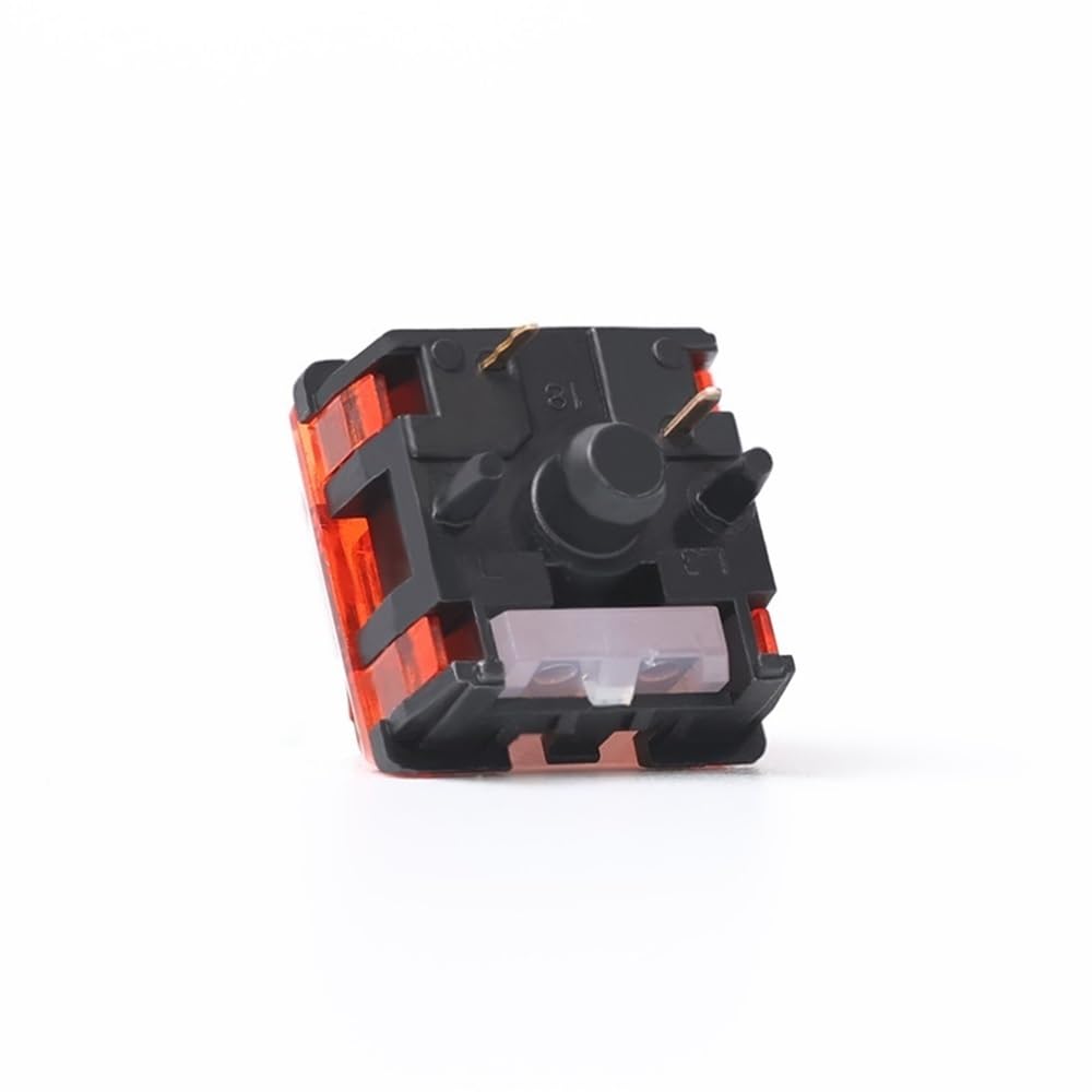 Geonworks Raptor MX Extreme Gaming Switch V2, wstępnie nasmarowany liniowy przełącznik prędkości 5Pin do klawiatury mechanicznej (30 szt.)