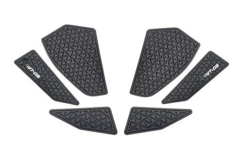 Protège réservoir pour MT-03 et MT-25 (2020-2022) - Pad de protection noir moto