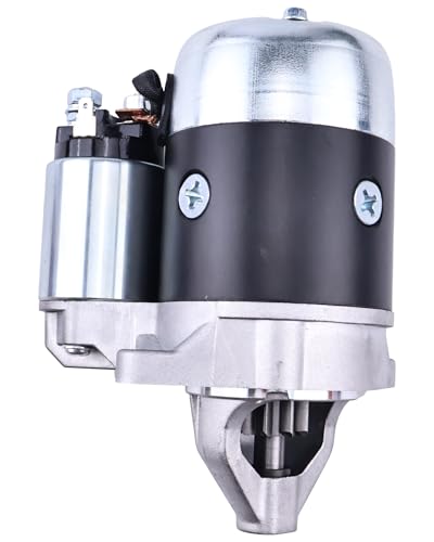 FridayParts Motor de Arranque 12V 9T Modelo 5002005 Compatible con Motores Kubota D662 D662-EB D722 D722-EB Z482 Z482-E4B Z482-E4B-TXRN-1 y Cortacésped Jacobsen Eclipse 322 Tri-King 1900 miniatura 1