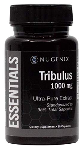 Nugenix Essentials Tribulus Terrestris Extract - 95% Total Saponins, 1000mg High Potency, Extra