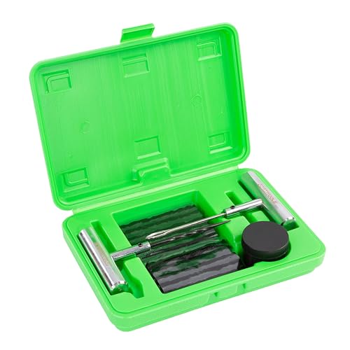 Image of OEMTOOLS 26682 Tire Plug Kit 36-Pc, Tire Repair Kit for Cars, Trucks, ATVs, RVs, and More, Emergency Flat Tire Repair Kit, Storage Case Included