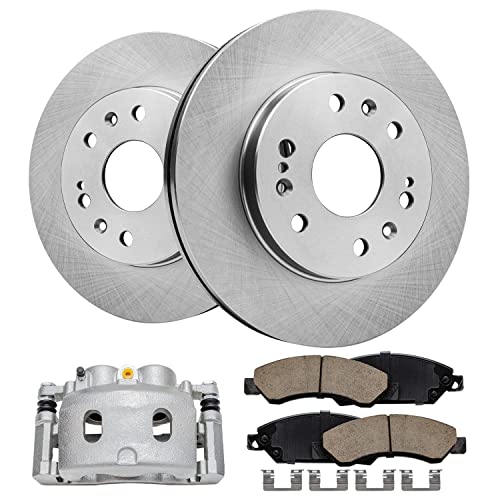 Image of Detroit Axle - Front Brake Kit for Silverado Suburban Sierra Yukon XL 1500