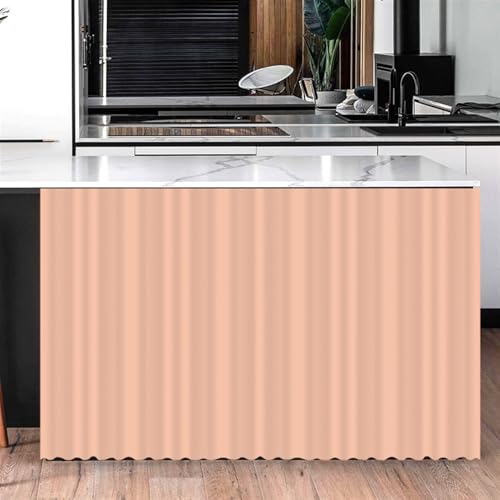 BESTORI Cabinet Curtains for Shelves Privacy Closet Curtain Dust Proof