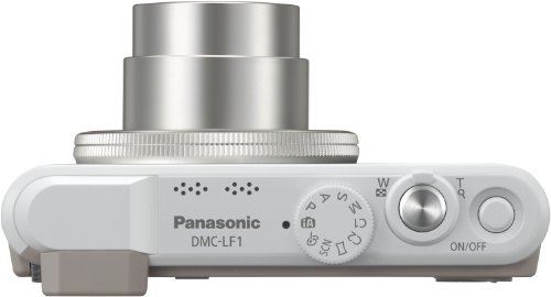 Panasonic LUMIX DMC-LF1 Digitalkamera (12,8 Megapixel, LEICA DC VARIO-SUMMICRON Objektiv mit 7x opt. Zoom, Full HD, bildstabilisiert) wei&szlig;