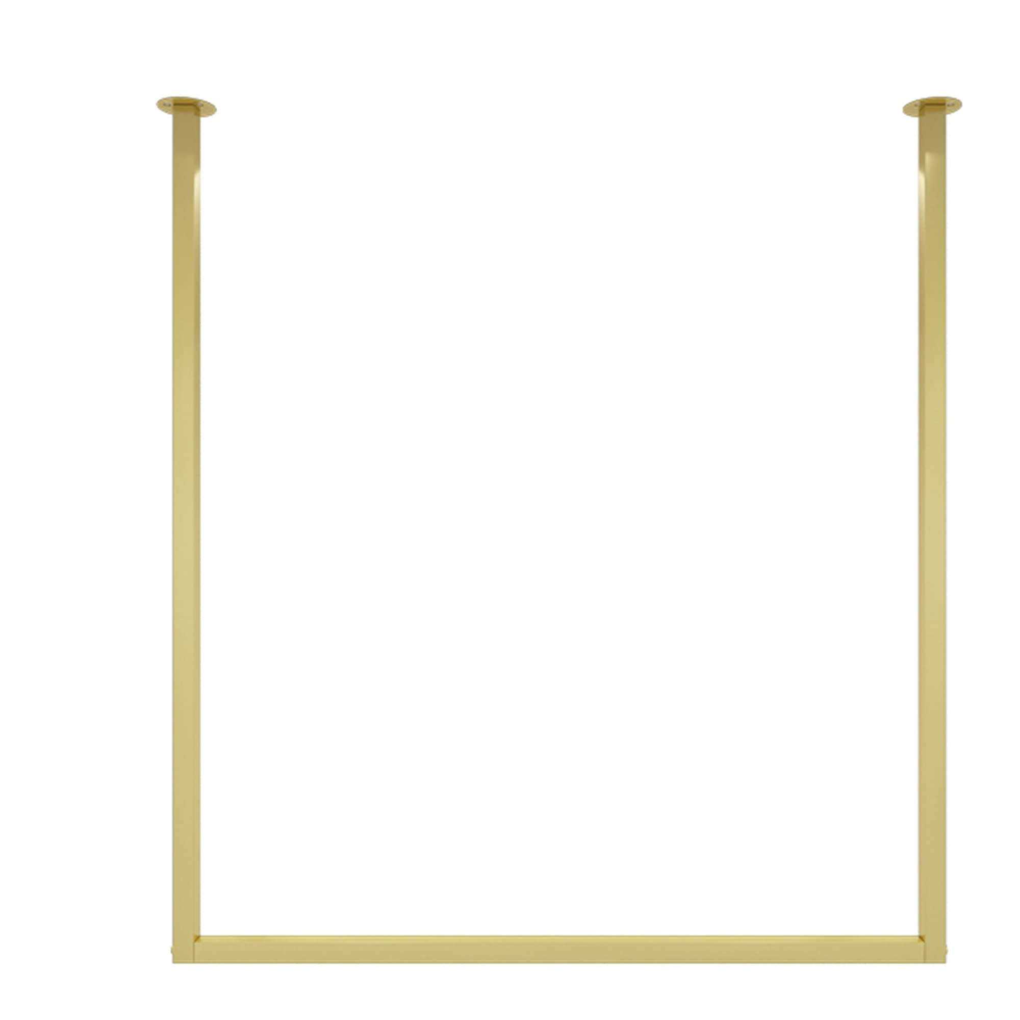 JKJZSALJ Hanging Hangers, Industrial Pipe Metal Coat Racks, Ceiling Clothing Display Racks, Detachable,A,90Cm