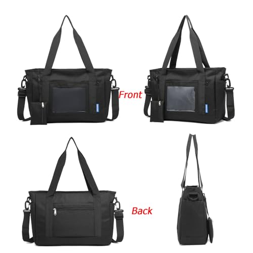 Kawaii Canvas Ita Tote Bolso de Hombro Versátil miniatura 3