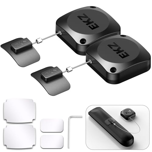 EKZ 8ft Retractable Remote Control Cable Tether Lock - Anti-Loss