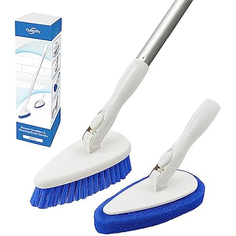 Qaestfy Shower Scrubber Brush Combo Cover