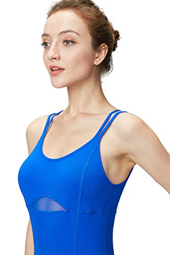 Image of LOVESOFT Workout Jumpsuits for Women Sleevesless Bodycon Backless Unitard