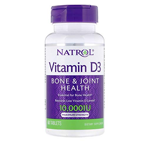 Natrol, Vitamin D3 10000 Iu, 60 Count