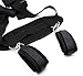 Bed Restraints Sex Queen Size Bed Bondaged Tie Downs Kit Ties for Ankles and Wrist Bar Women Straps for Adult Play King Mattress Blindfolds Hand Cuff Set for Adults Bedroom Couples Toys Sweater