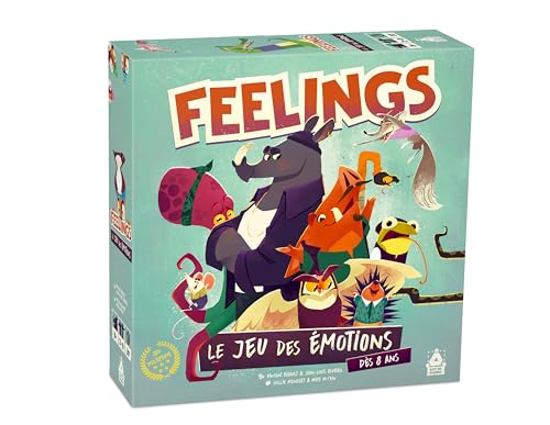 Feelings – Le Jeu des Émotions | Nouvelle Édition 2025 | Act in Games | Coopératif | 2 à 8 Joueurs | Dès 8...