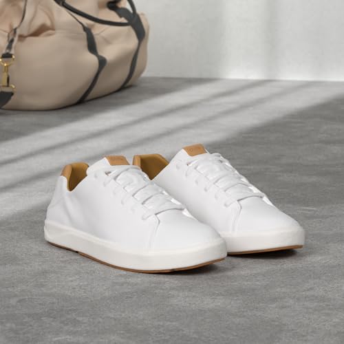 Image of OluKai Lae'ahi Li 'Ili Men's Waterproof Leather Sneaker, Versatile & Casual Everyday Shoe, All-Day Comfort & Support, Enhanced Grip & Traction