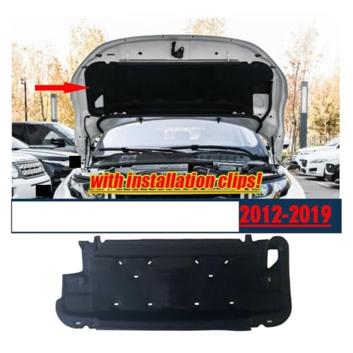 Isolant de capot pour Range Rover Evoque 2012-2019 garnissage thermique - 4