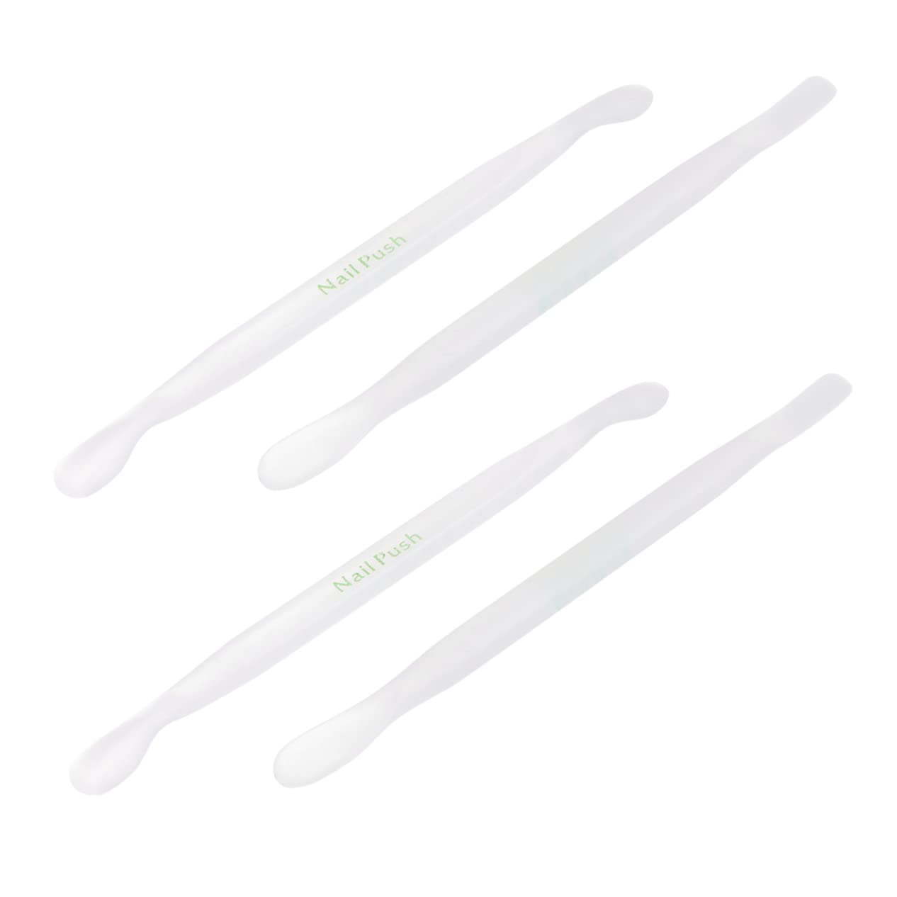 FOYTOKI Practical Exfoliating Set Cuticle Tools 4pcs Kit Nail Pusher Trimmer Scraper Rasp Pusher for Dead Skin Removal