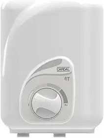 Aquecedor Novo Central 4 Temperaturas Cardal Branco Pequeno
