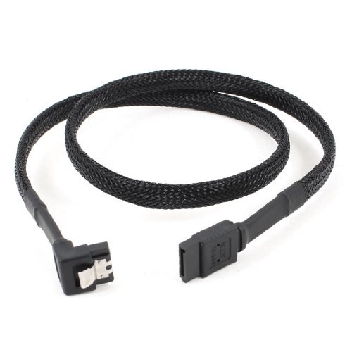 CAVO DATI SATA 6Gb-s SATA 7-PIN FEM.CON CLIP - SATA 7-PIN FEM.ANGOLATO CAVO DATI SATA 6Gb-s SATA 7-PIN FEM.CON CLIP - SATA 7-PIN FEM.ANGOLATO