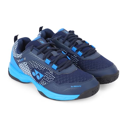 YONEX V100-i Badminton Shoes | Made in India | Ideal for Badminton Squash Table Tennis Volleyball | Non-Marking Sole | TRU Cushion | Ergo Shape | Hexagrip |