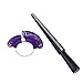 censhaorme Misura dell'anello Mandrino Stick Dito Gauge Anello Sizer Misuratore di Strumenti per Gioielli di Misura Set di Strumenti per Gioielli