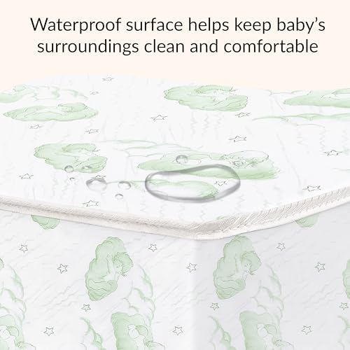 Image of Dream On Me Superior Slumber Mattress, Fits Standard Full-Size Cribs & Toddler Beds, Reversible Design, 52 inch x 28 inch x 6 inch, Waterproof Vinyl Cover, GREENGUARD Gold & BSA Certified