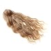 Sharplace 1/3 BJD Doll Cheveux Bouclés pour 60cm Night Lolita Dolls Making Accessory Toys - Or Foncé