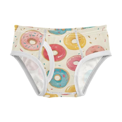 KLL Donuts Background Toddler Boys Soft Briefs Underwear Cute Undies