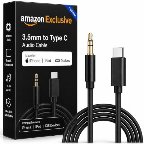 Image of Bxlive 3.5mm Audio Jack to USB Type C Audio Cable HiFi Stereo AUX Cord Compatible with USB C Smartphones Tablets Laptops Car Speaker Headphones DAC Audio Cable Fast Stable Sound Type C to 3.5mm Audio