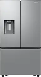 Geladeira Samsung French Door RF27 com All Around Cooling™ com Dispenser de Água e Gelo 576L Inox