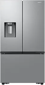 Geladeira Samsung French Door RF27 com All Around Cooling™ com Dispenser de Água e Gelo 576L Inox 127V