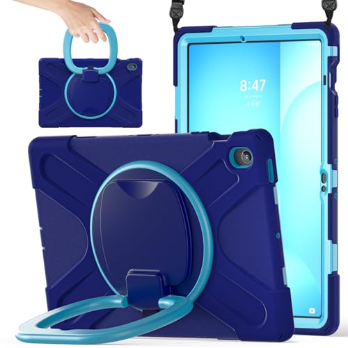Étui Samsung Galaxy Tab S10 FE+ JZ antichoc bleu marine