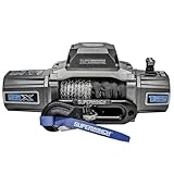 Superwinch 1712201 SX12SR 12V DC Electric Waterproof Recovery Winch 12,000lb/5,443kg...