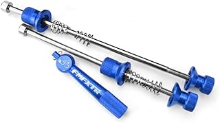 LVYXON Sistema antirrobo de liberación rápida para bicicletas perfecto para bicicletas de montaña y carretera (azul)