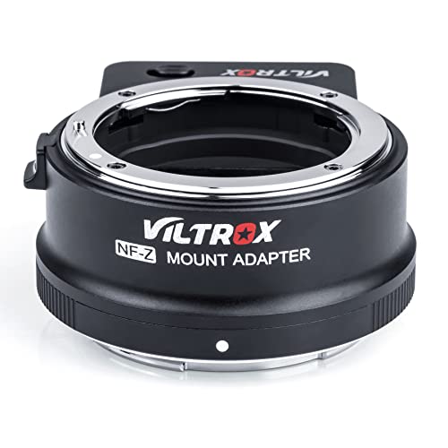 Viltrox Nf-Z Lens Mount Adapter Ftz Auto Focus Compatible With Nikon F-Mount Lenses To Nikon Z-Mount Mirrorless Cameras Z5 Z50 Z6 Z6Ii Z7 Z7Ii Zfc #TOP2