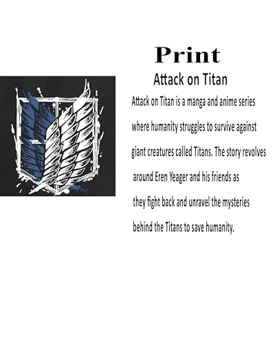 Image of Khakey Anime Hoodie for Men | Attack On Titan Logo Printed Hooded Sweatshirt | Heavy Fleece & Cotton Material