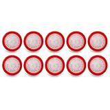 AMTAST Spritzenfilter Hydrophober PTFE Spritzenfilter nicht steril Labor-Spritzenfilter (PTFE, 25MM Durchmesser 0.22 um Porengröße, 10 Stück)