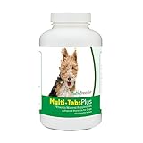 Healthy Breeds Wire Fox Terrier Multi-Tabs Plus Chewable Tablets - The Vitamins & Minerals Your Dog Needs to Support Better Health from The Inside Out - 180 Count