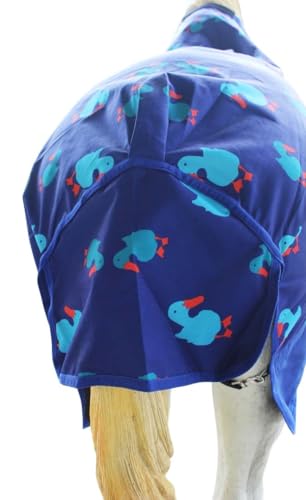 Image of Challenger 1200D Turnout Waterproof Rain Light-Weight Sheet Plaid Horse Blanket 3EE11G