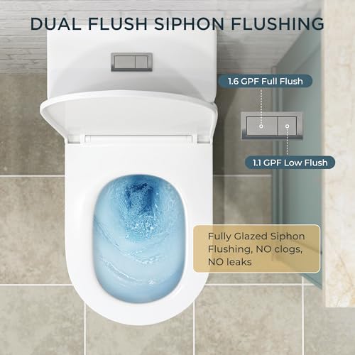 Dearocean Compact One Piece Toilet thumb #5