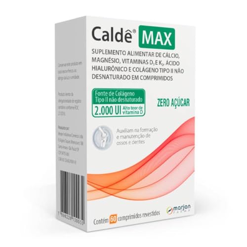 Calde Max 2.000UI Com 60 Comprimidos Revestidos Marjan