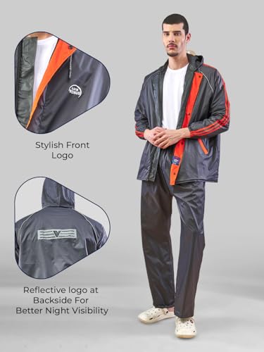 Image of LUX VENUS Reversible Rain Suit for Men.