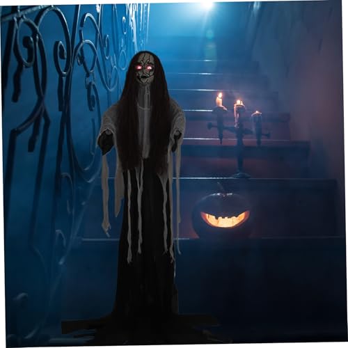 Mariée squelette Halloween interactive pour animer un décor fixe - 5