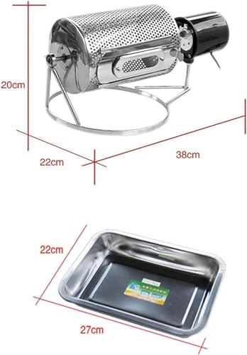 Torréfacteur de café 40W en acier inoxydable pour débutants et fruits secs - 7