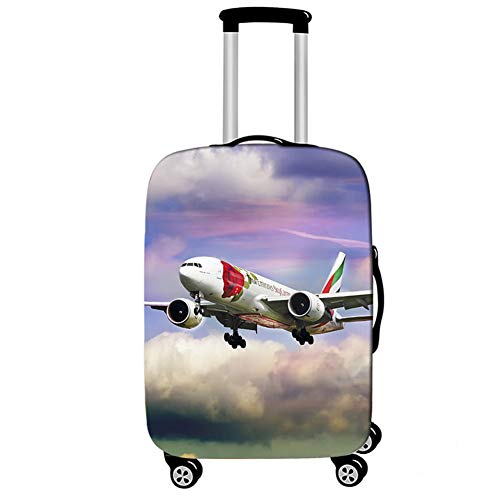 BEIAKE GepäCkabdeckung KofferhüLle Elastische Reisetrolley SchutzhüLlen Passend füR 18-32 Zoll Koffer,M Cover