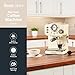 Swan SK22110CN Retro Espresso Coffee Machine with Milk Frother, Steam Pressure Control, 1.2L Detachable Water Tank, 1100W, Retro Cream