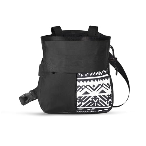 Bolsa de tiza para escalada que evita pérdidas de magnesio gracias a su gran capacidad