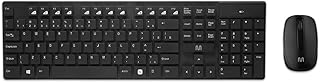 Kit Teclado e Mouse Sem Fio Flutuante Conexão USB, 1200 DPI Multi - TC251