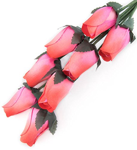 Rosas de madera hechas a mano para manualidades, ramos personalizados y otros proyectos,elija de entre más de 50 colores Cover