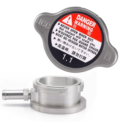 High-Flow Aluminum Radiator Cap