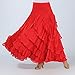 Baoblaze Vestido de Flamenca Ropa de Baile Accesorios de Mujer Falda de...